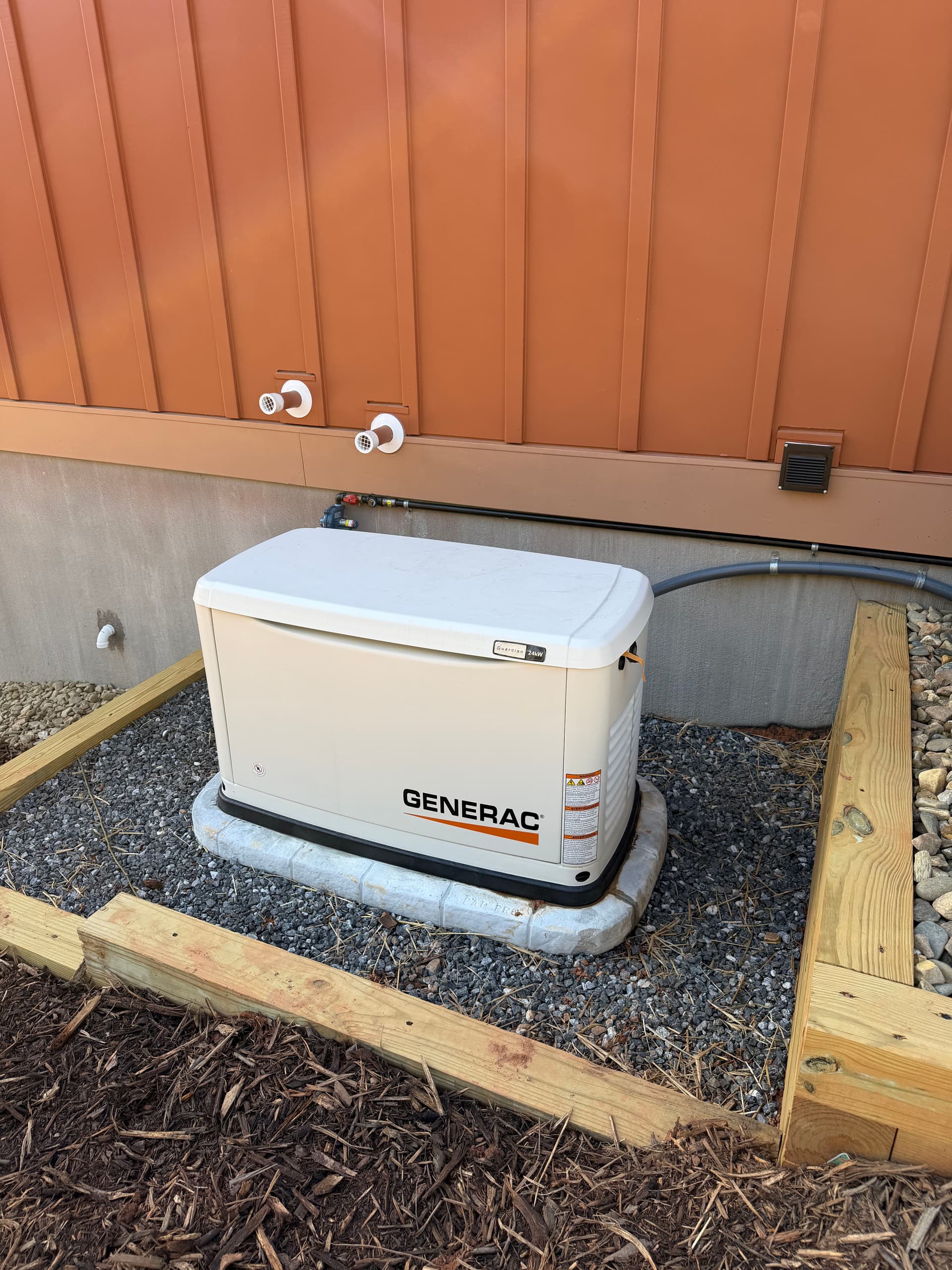 Gallery photos for Seamless Generator Installation and Vintage Lighting Magic: Image #2