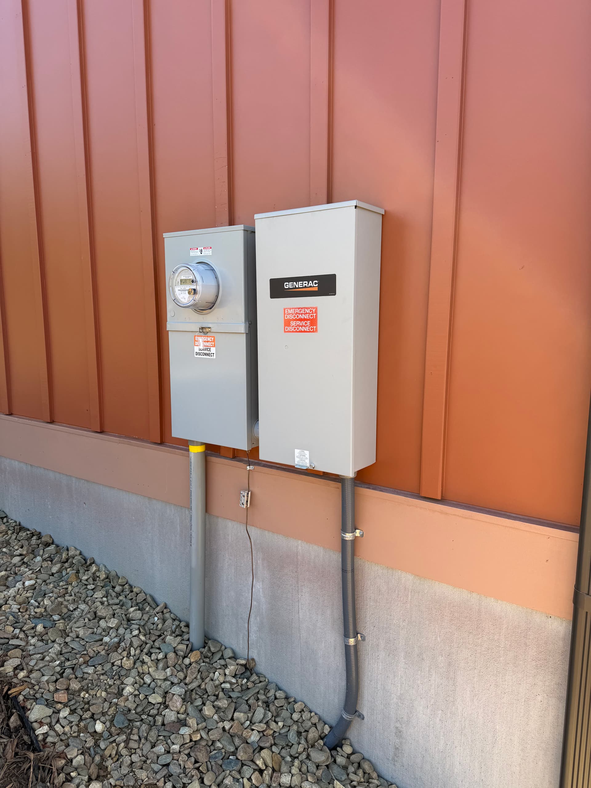 Gallery photos for Seamless Generator Installation and Vintage Lighting Magic: Image #1