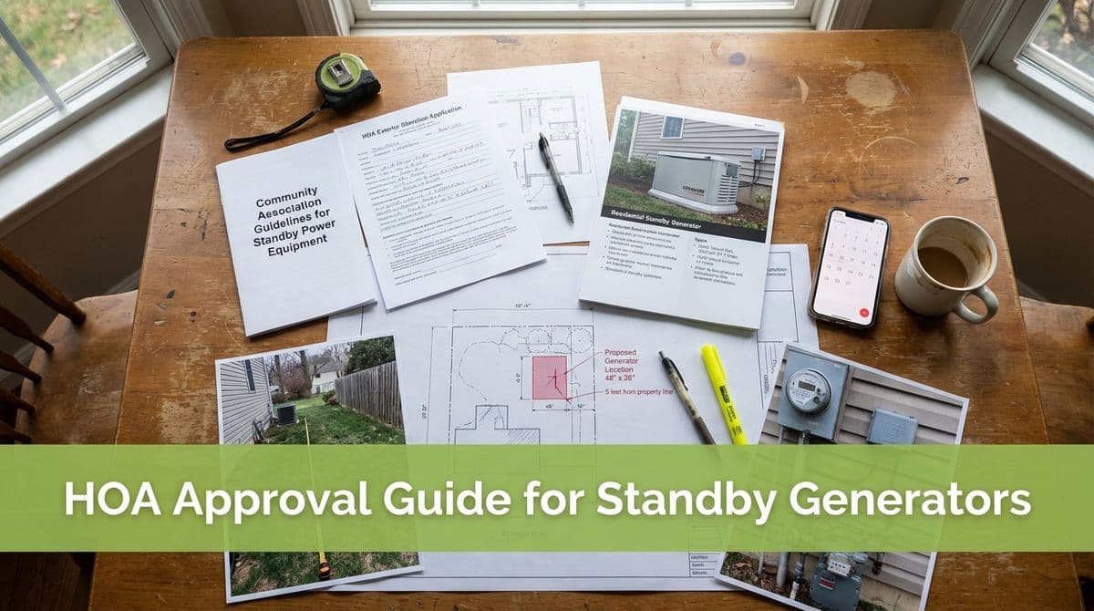 Blog post HOA Approval Guide for Home Standby Generators image